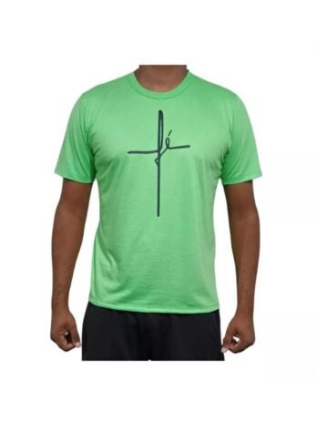 Camiseta Tradicional Verde Fé